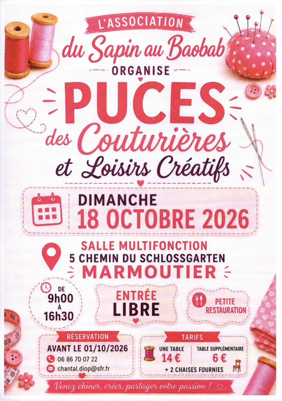 Puces des couturières et loisirs créatifs