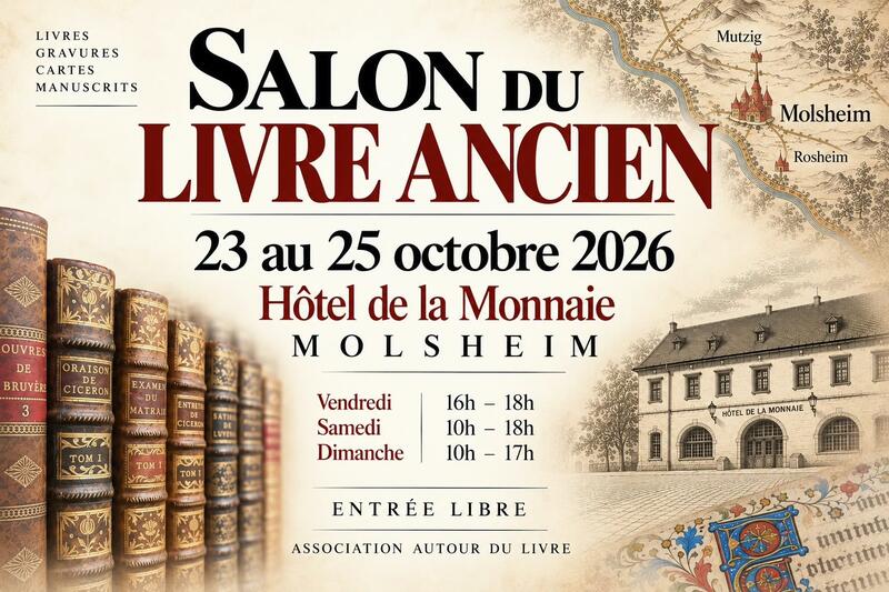 Salon du livre ancien et d'occasion de molsheim