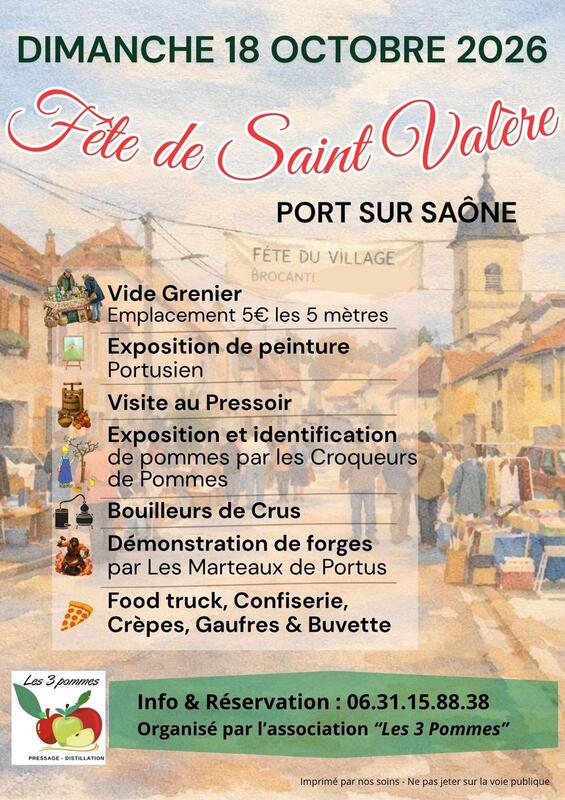 Vide-grenier - fête de la saint-valère