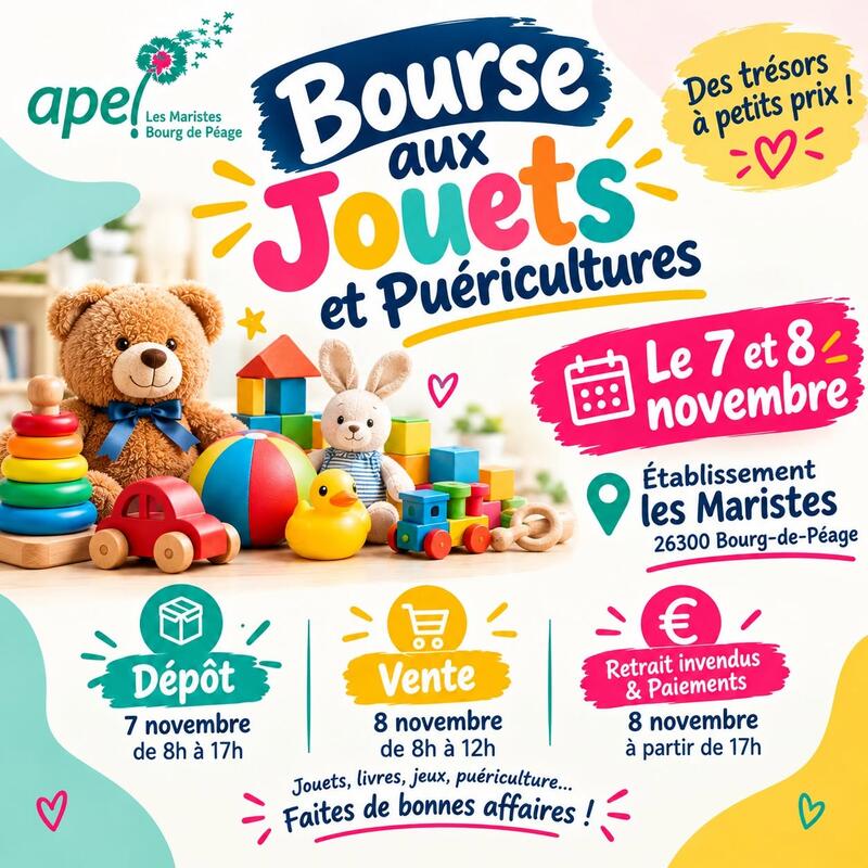 Bourse aux jouets - puériculture