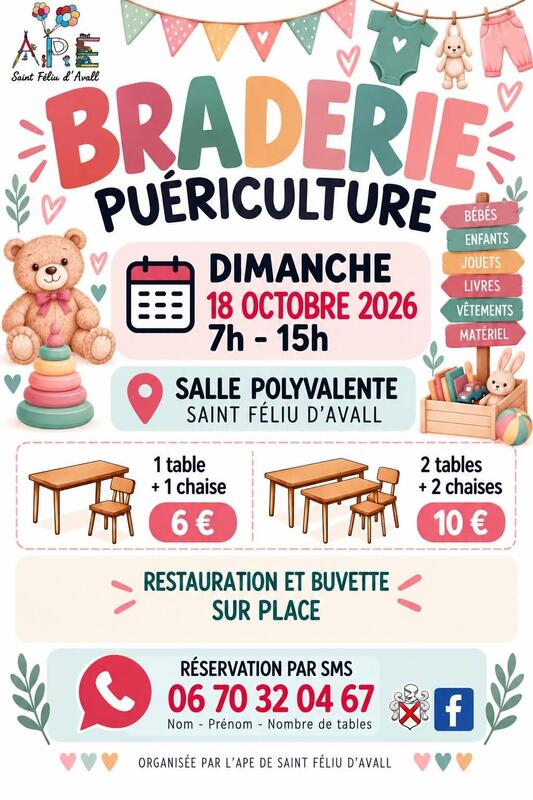 Braderie puériculture