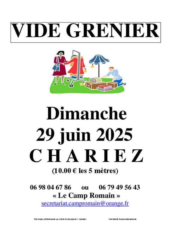 Vide grenier