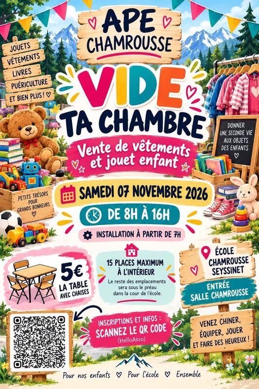 Vide ta chambre
