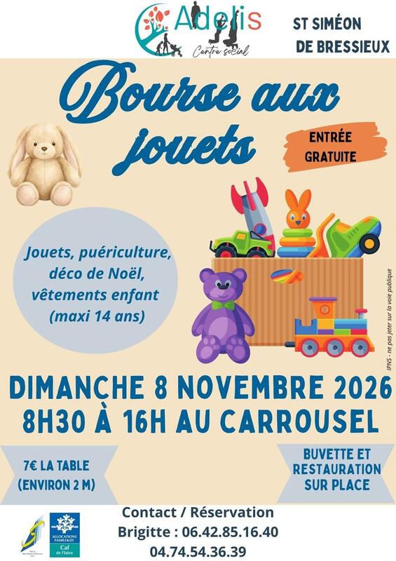 Bourse aux jouets - puériculture