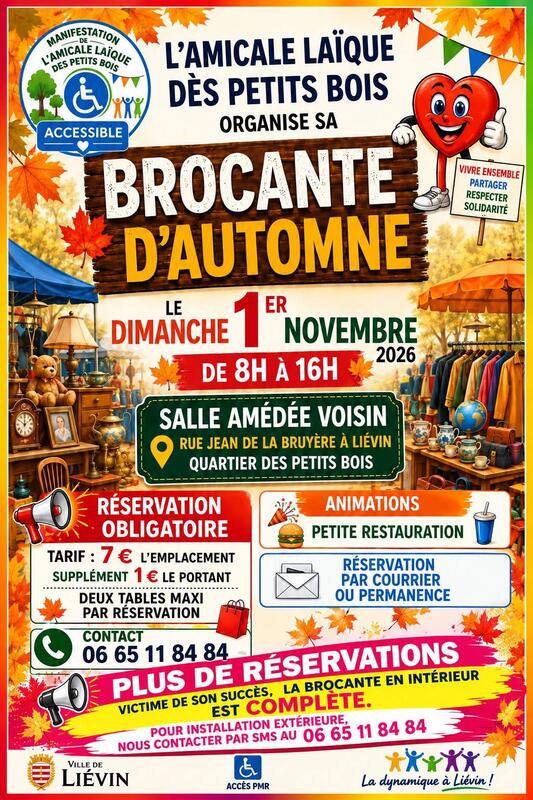 Vide grenier d'automne