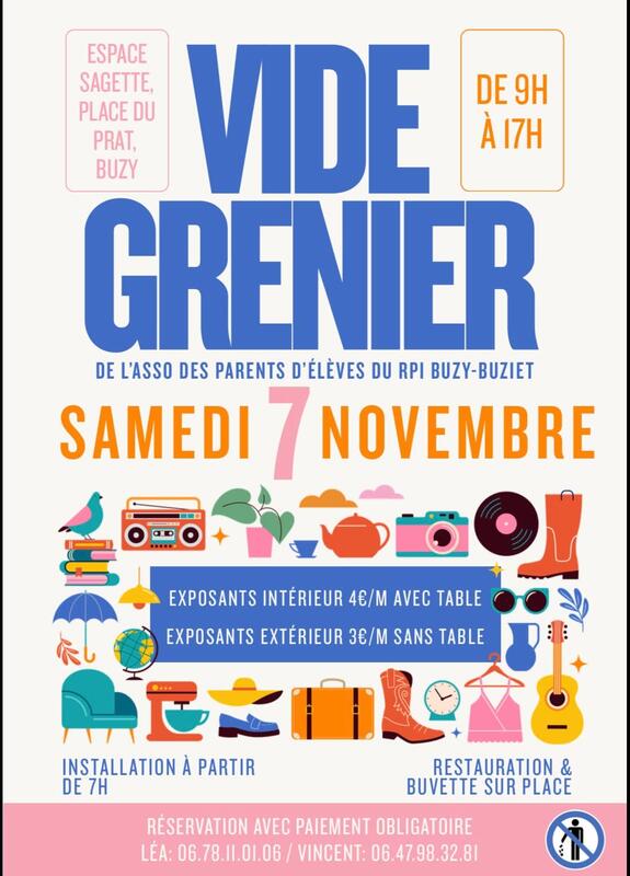 Vide grenier de l'ape buzy-buziet