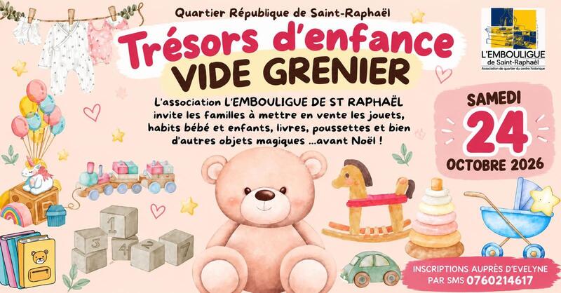 Vide grenier - trésors de l'enfance