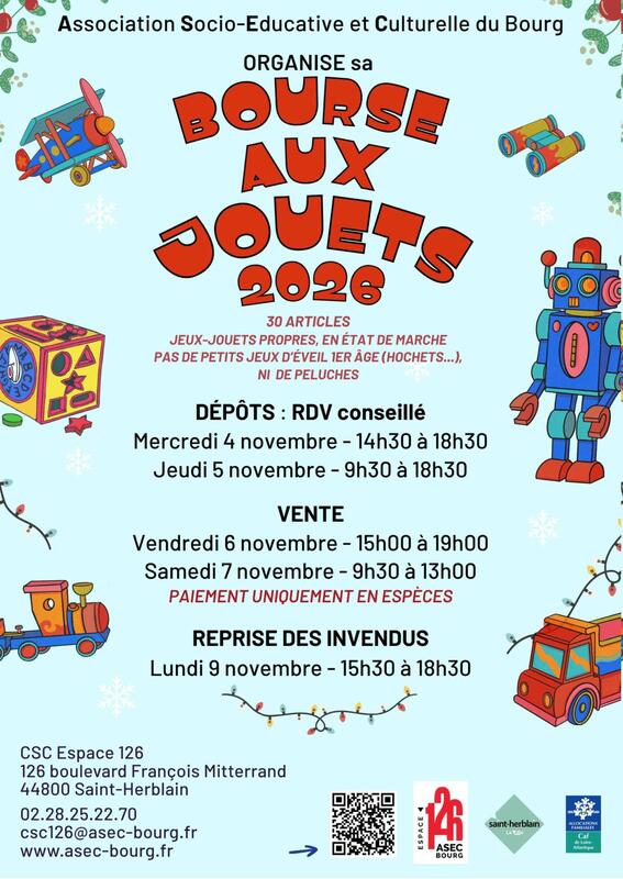 Bourse aux jouets