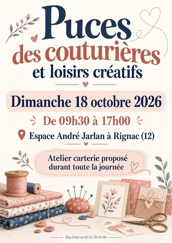 Puces des couturières et des loisirs créatifs