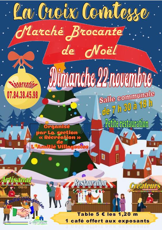 Marché de noël - brocante