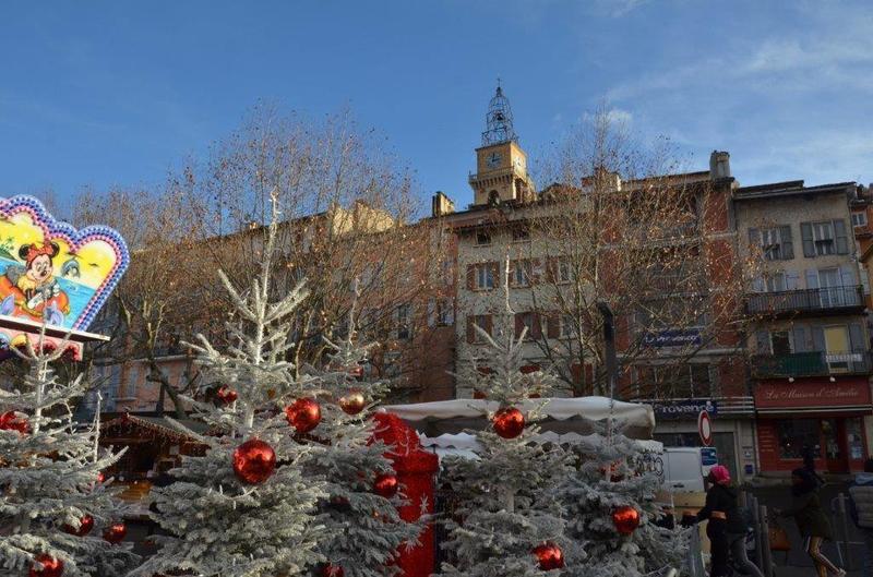 Marché de noël et village de noël