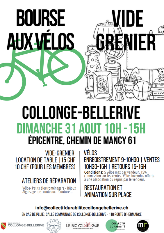 Vide-greniers - bourse aux vélos