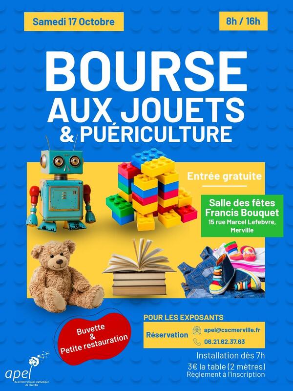 Bourse aux jouets et puériculture