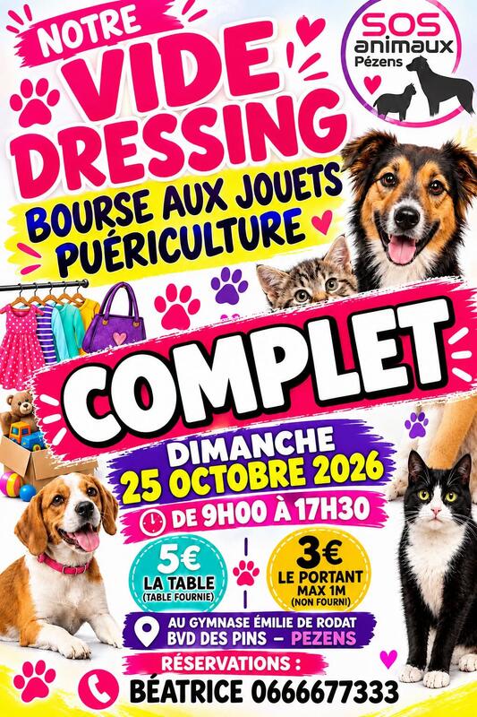 Vide dressing - bourse aux jouets et puériculture