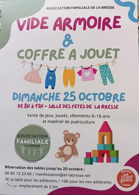 Vide armoire et coffre à jouets