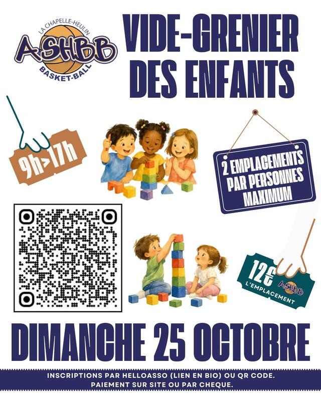 Vide grenier des enfants