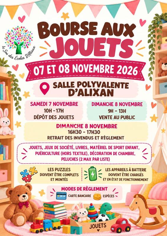 Bourse aux jouets