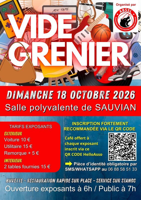 Vide grenier de l’abssl