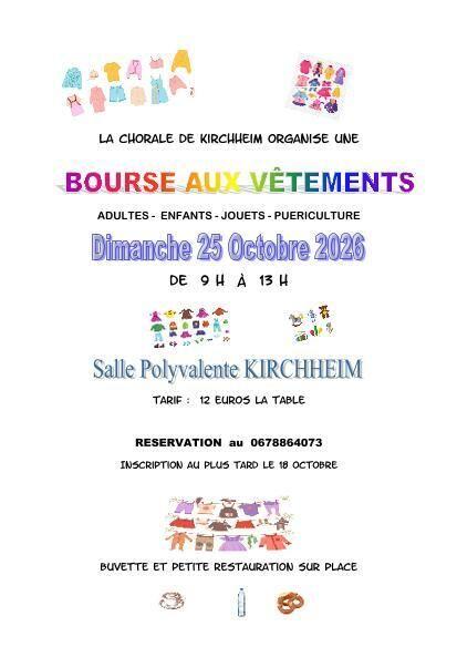 Bourse aux vêtements