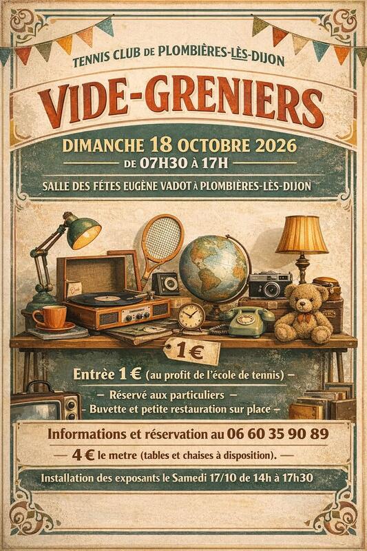 Vide grenier du tennis club