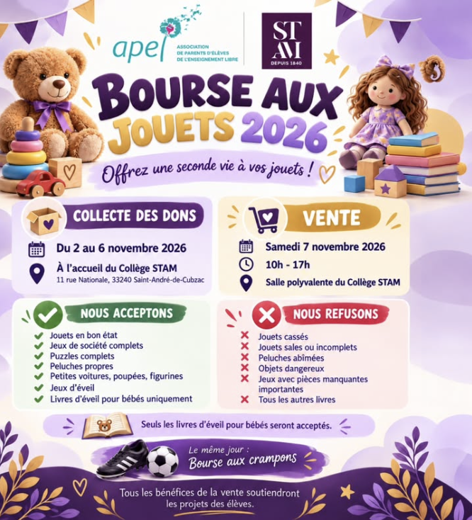 Bourse aux jouets
