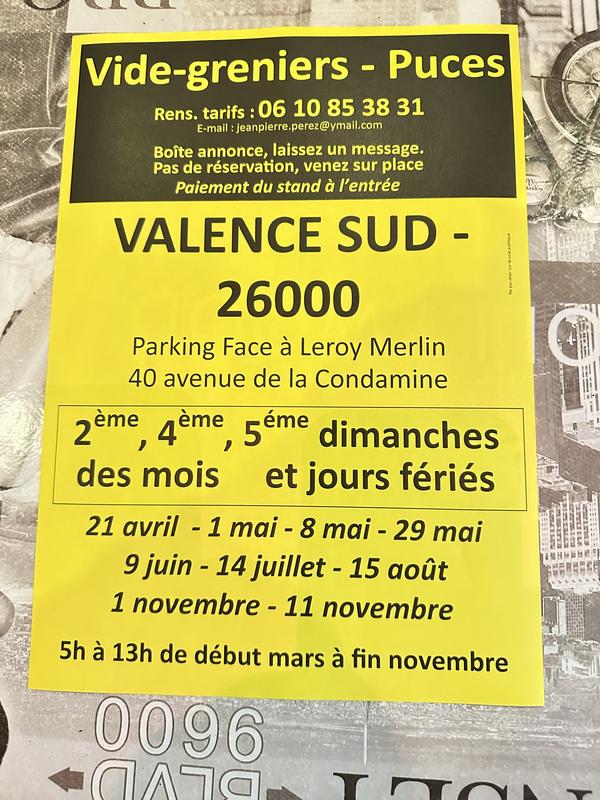 Vide greniers