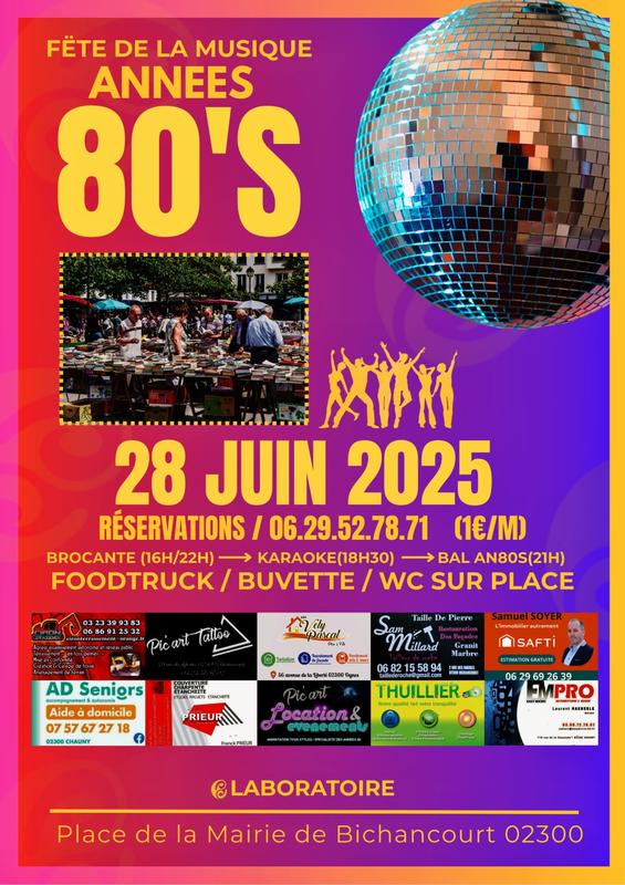Brocante et fete de la musique