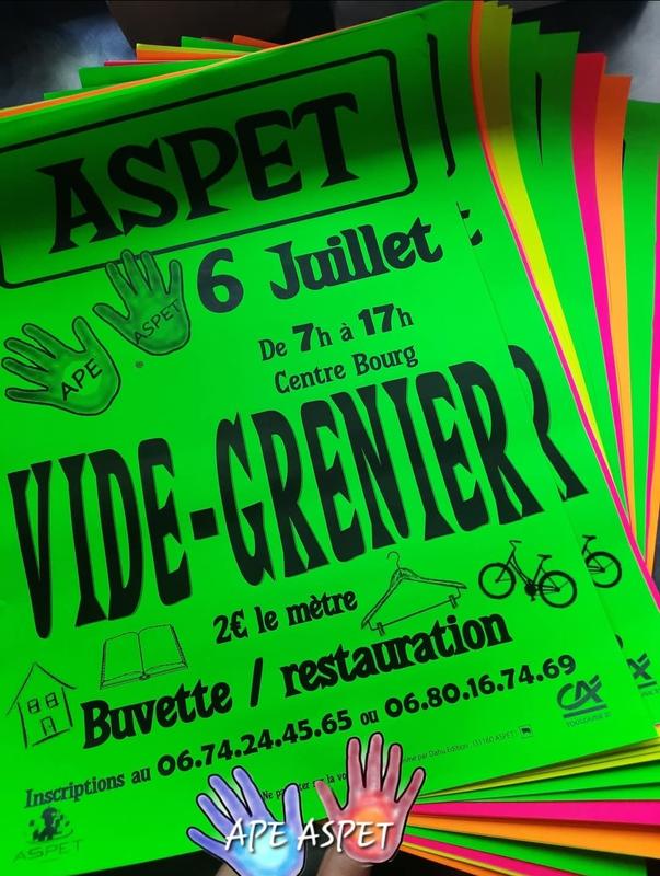 Vide grenier de l'ape