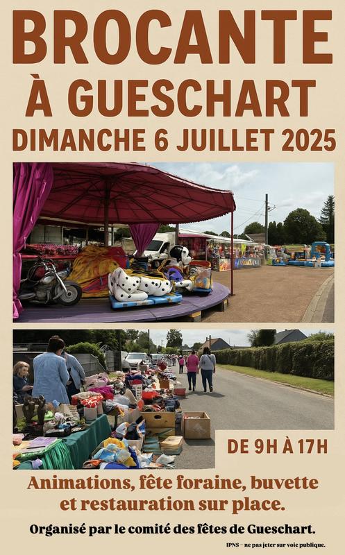 Brocante de gueschart