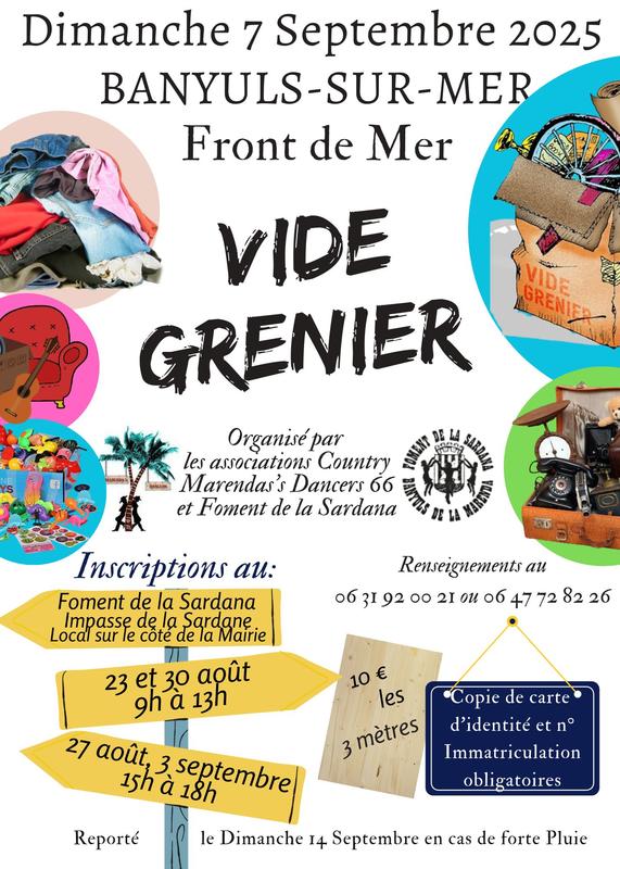 Vide grenier d'automne