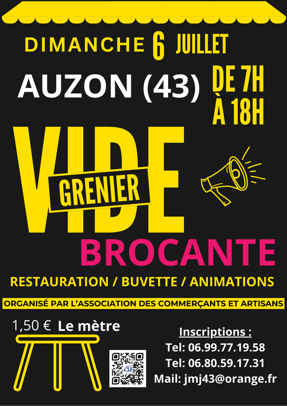 Vide grenier et brocante