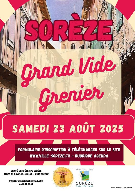 Grand vide grenier annuel