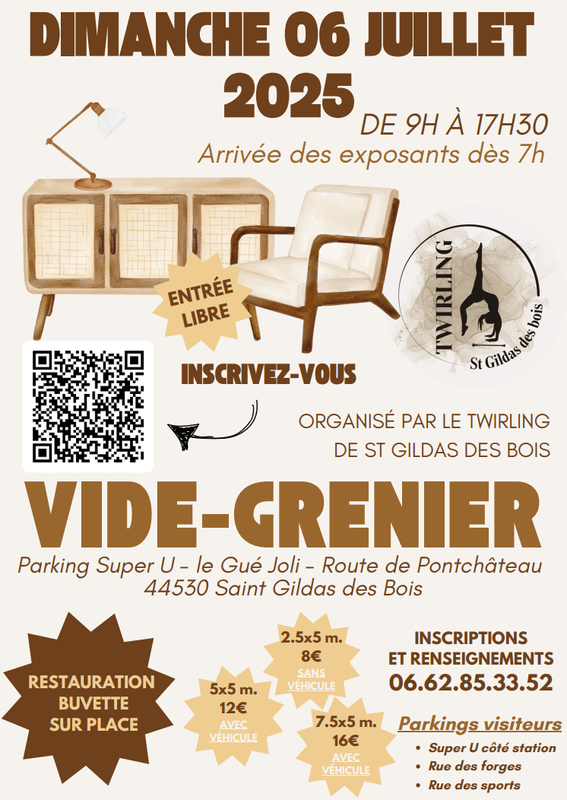 Vide grenier saint gildas twirling