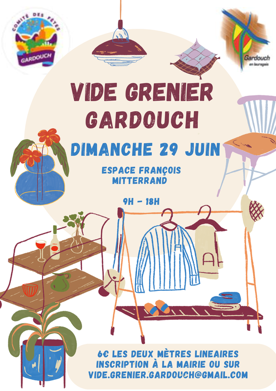 Vide grenier de la fête d'été