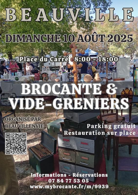 Brocante et vide-greniers