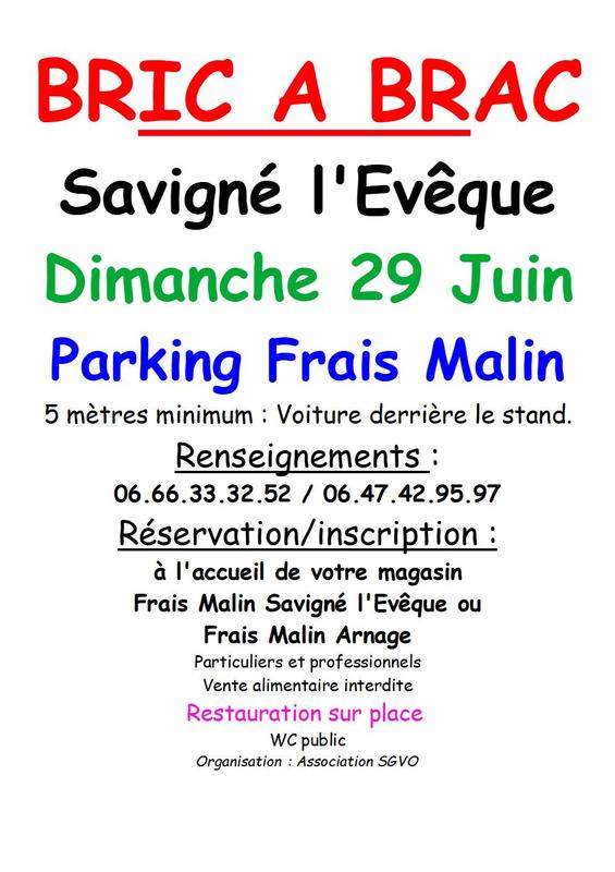 Bric à brac savigné
