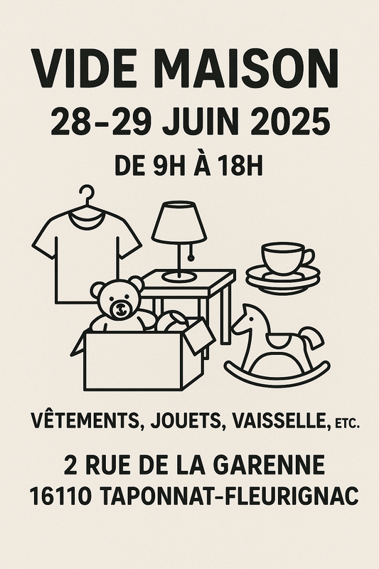 Vide maison