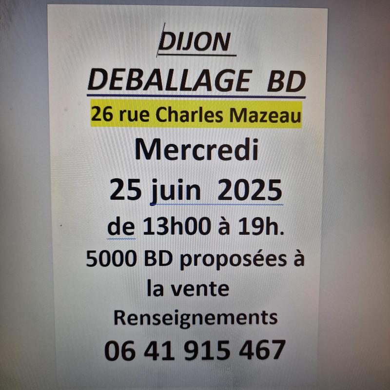 Braderie bd, comics