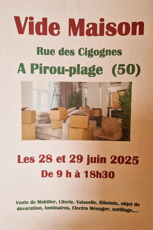Vide maison