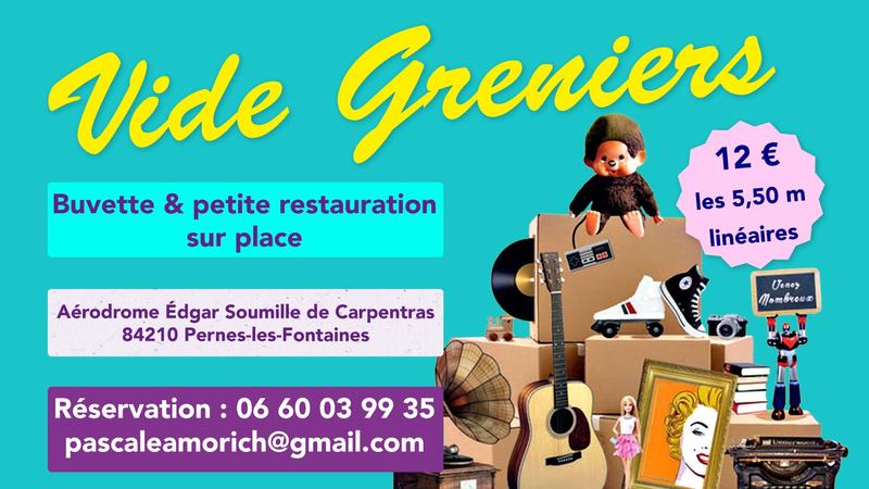 Vide-greniers - aérodrome edgar soumille