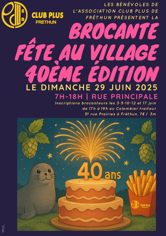 Brocante - fête au village