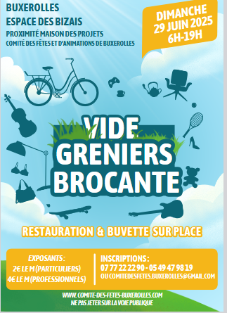Brocante - vide greniers