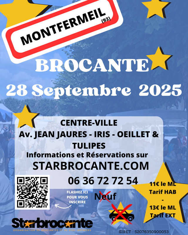 Brocante de l'automne