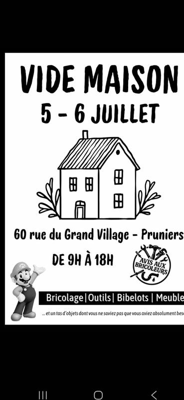 Vide maison