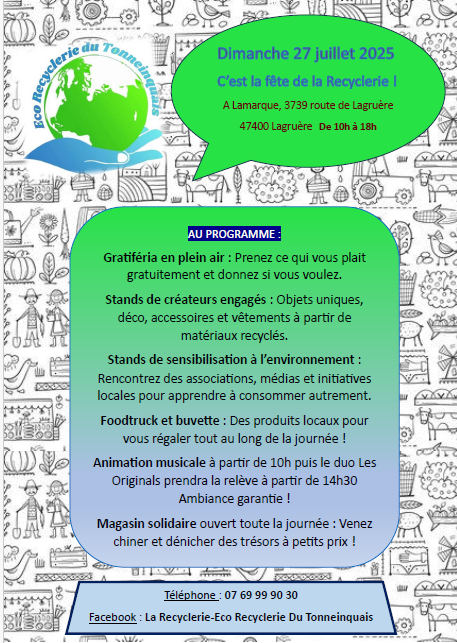 Gratiferia - fête de la recyclerie