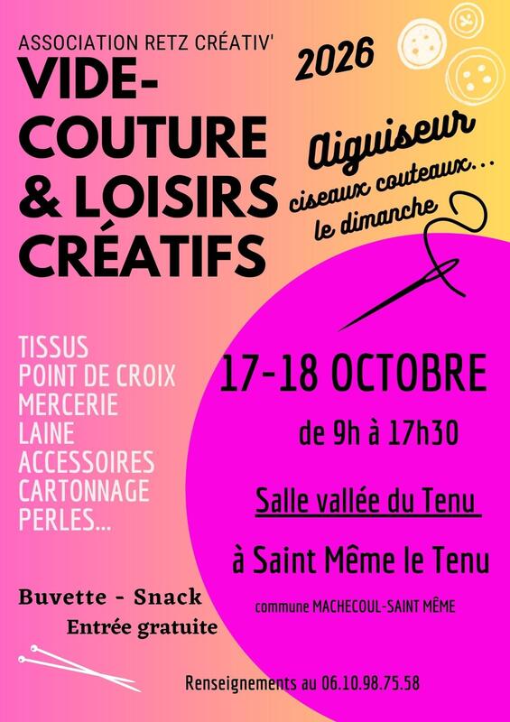 Vide couture et loisirs créatifs