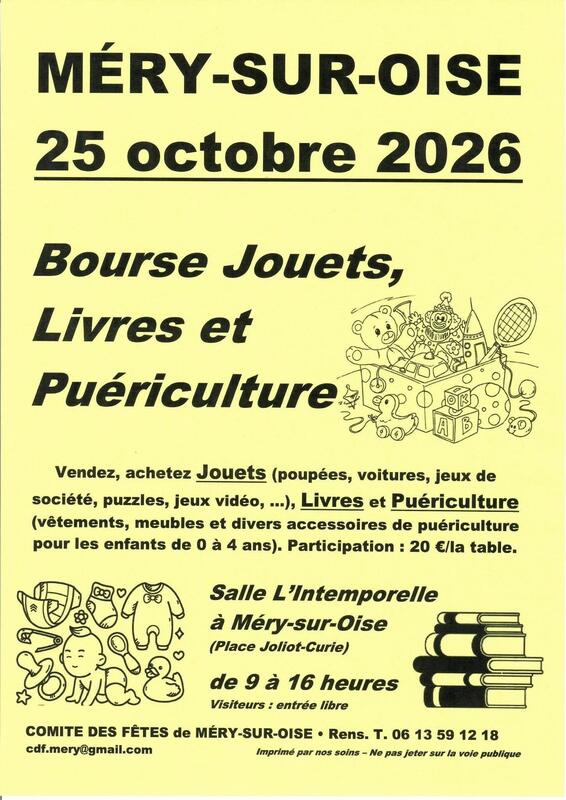 Bourse aux jouets, puericulture et livres