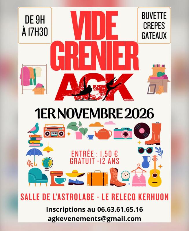 Vide grenier de l'agk