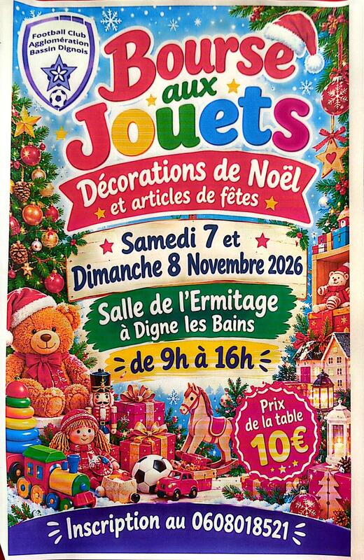 Bourses aux jouets et décorations de noël