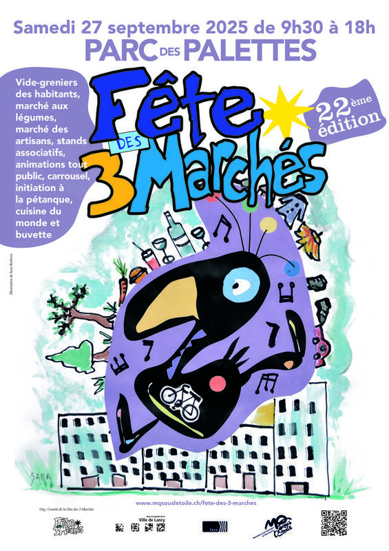 Vide grenier - fête des 3 marchés